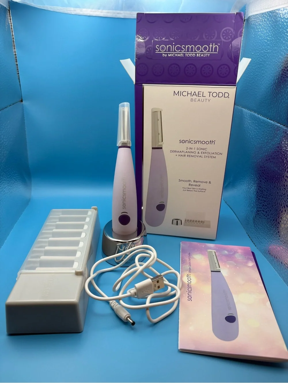 Michael Todd Beauty Sonicsmooth Dermaplane for Women Face